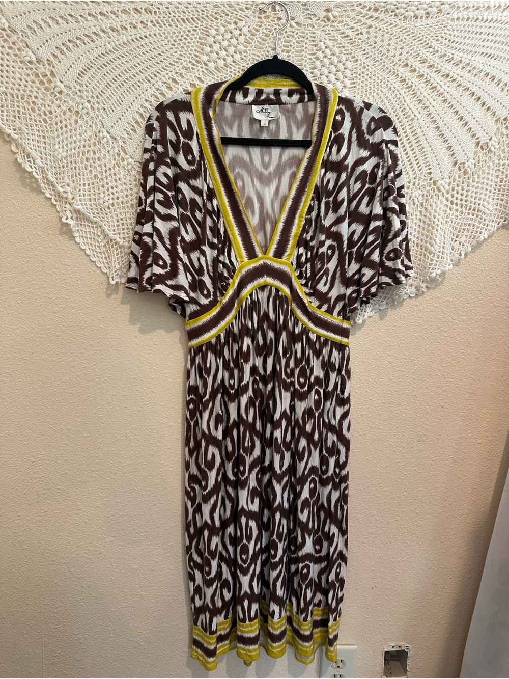 Milly of New York Ikat Print Dress